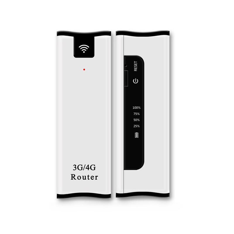 Bezprzewodowy 3G mobilny router Wifi 2200 Mah banku mocy mobilna łączność szerokopasmowa modem przenośny karta sieciowa hotspot modem Wifi wsparcie Sim C