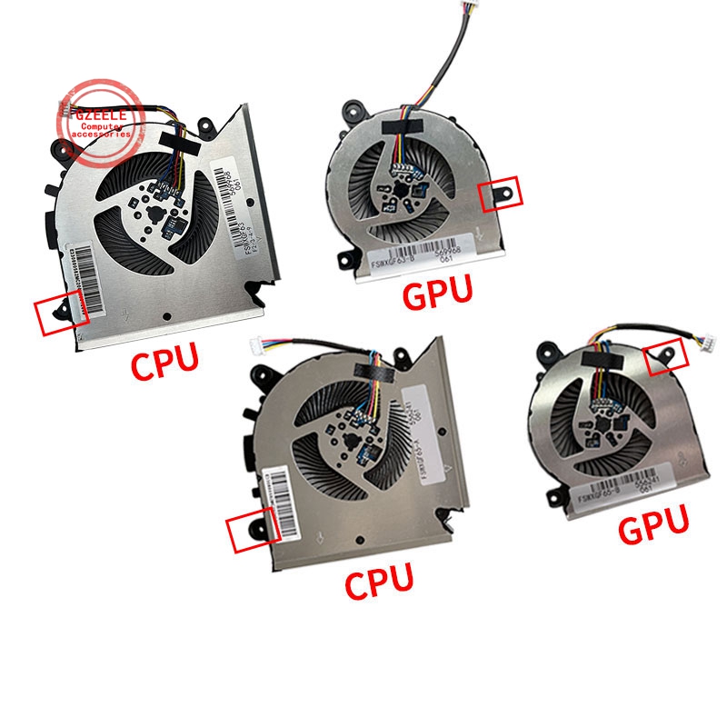 Ventilateur de refroidissement pour ordinateur portable, pour gelée GF65 GF63 GF76 GL76 GF66 MS-1583/1581/16R1/16Inter/16R3/16R5/16W1 WF65 N413 N433 N477 N459 N460