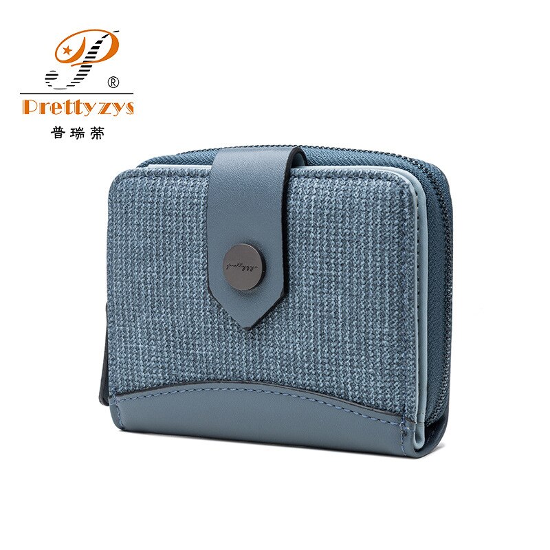 Mulher pequena carteira de mulher curto dobrável ins estudante multi-função moeda bolsa