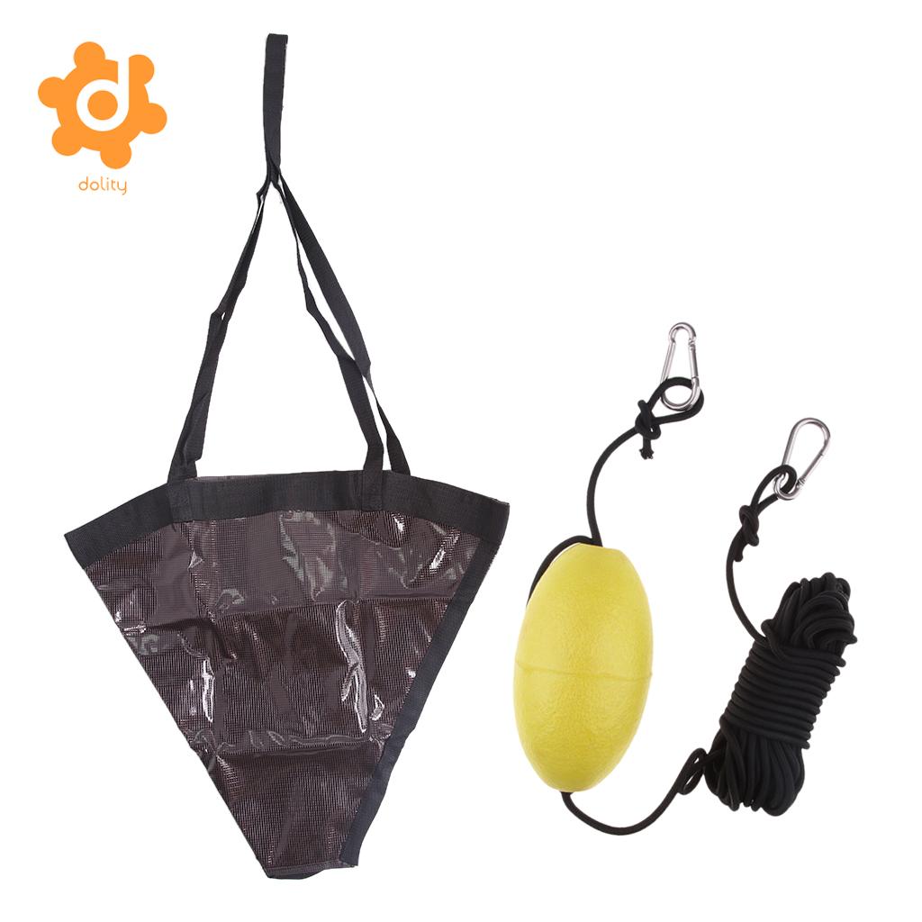 600mm Fishing Sea Anchor Break Drifting Drogue For 15-17ft Boat + Tow Rope