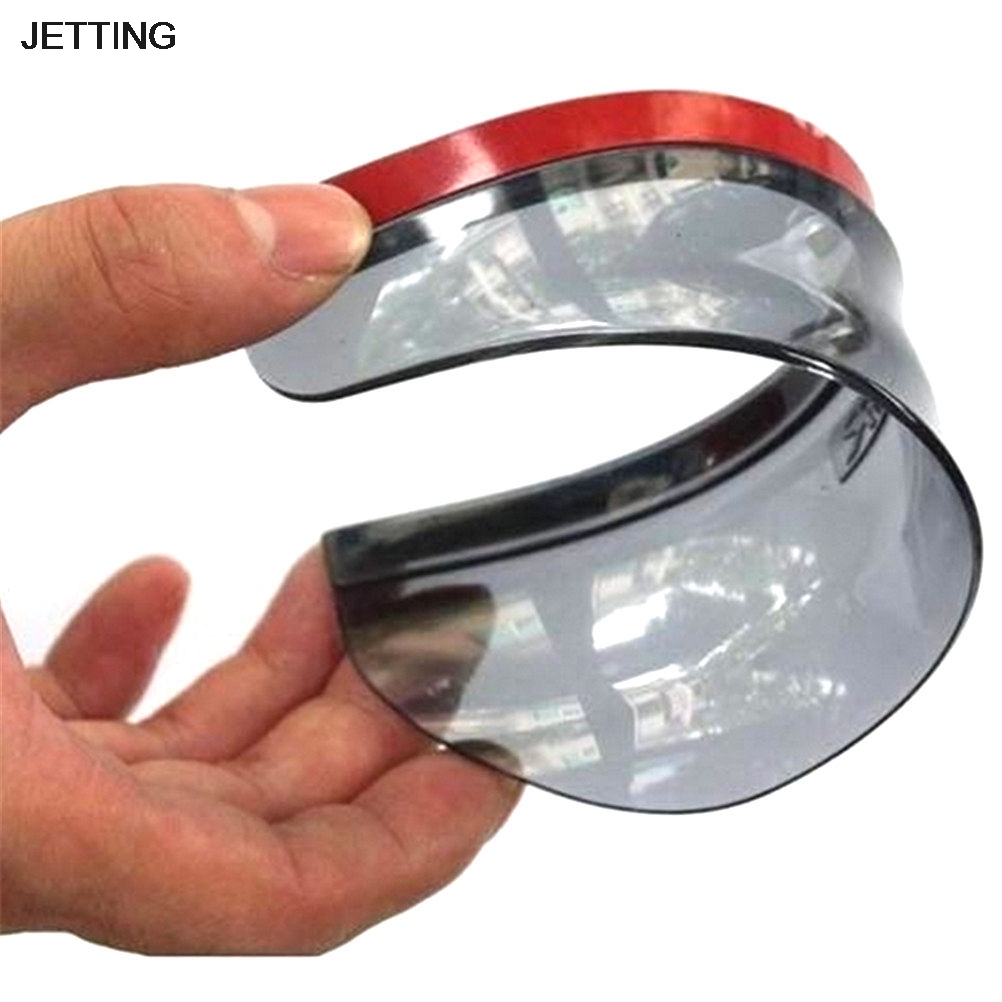 2 Stks/set Universele Flexibele Pvc Achteruitkijkspiegel Regen Schaduw Auto Terug Spiegel Wenkbrauw Regenhoes Auto Acc Regenbestendig Blades