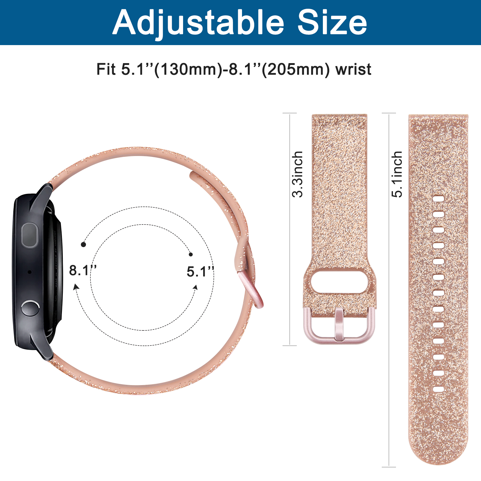 20mm/22mm klokkerem til amazfit gts 4 mini /2e/3/ gts 2 mini/gtr 4/3/ pro/gtr 2/47mm/ stratos silikonarmbånd til amazfit bip-rem