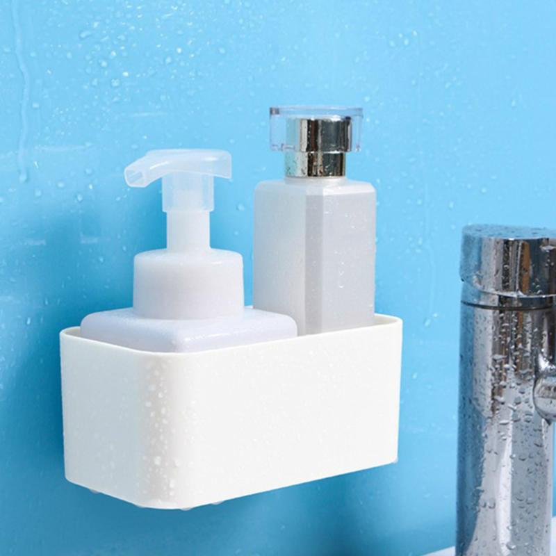Shelf Remote Supplies Cosmetic Storage Bathroom Wall Storage Home Box Adhesive Wall Mounted Control Organizer Case Holder Rack