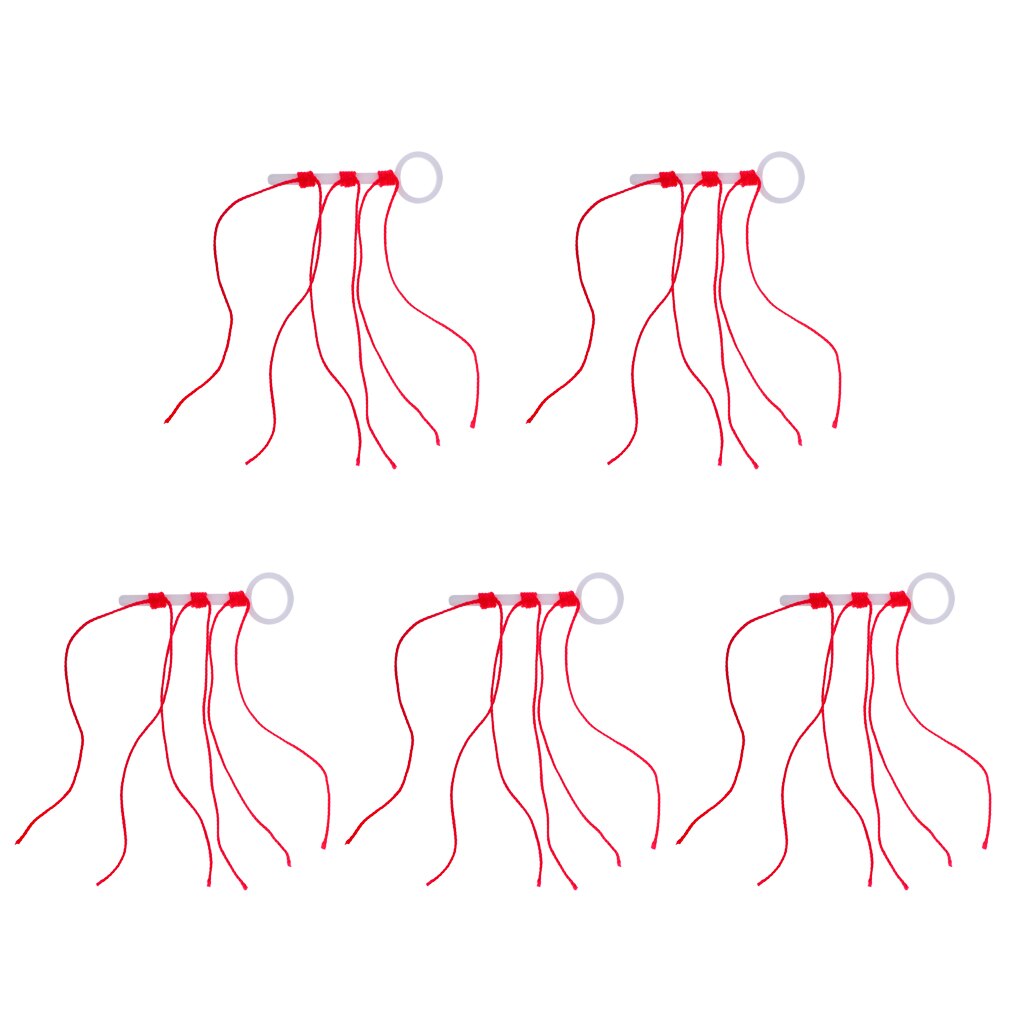 5pcs Slip Knot Looper Bobber Stops Fishing Tackle for Rock Fishing