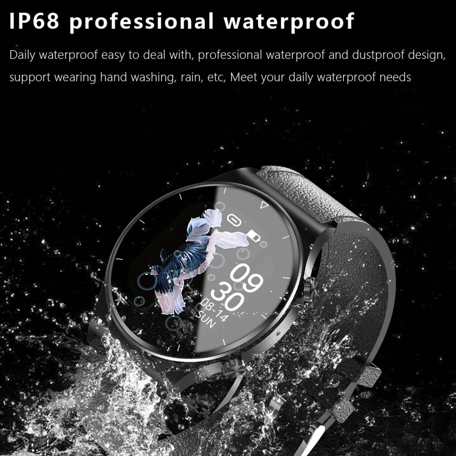 GT08 Clever Uhr Smartwatch Stoppuhr voll berühren Fitness Tracker Bewertung Blutdruck Monitor Schrittzähler für Android iOS
