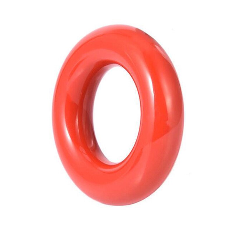 Round Weight Power Swing Ring for Metal Golf Clubs Warm up Golf Training Aid Black & Red Golfing Weighted Practice Tool