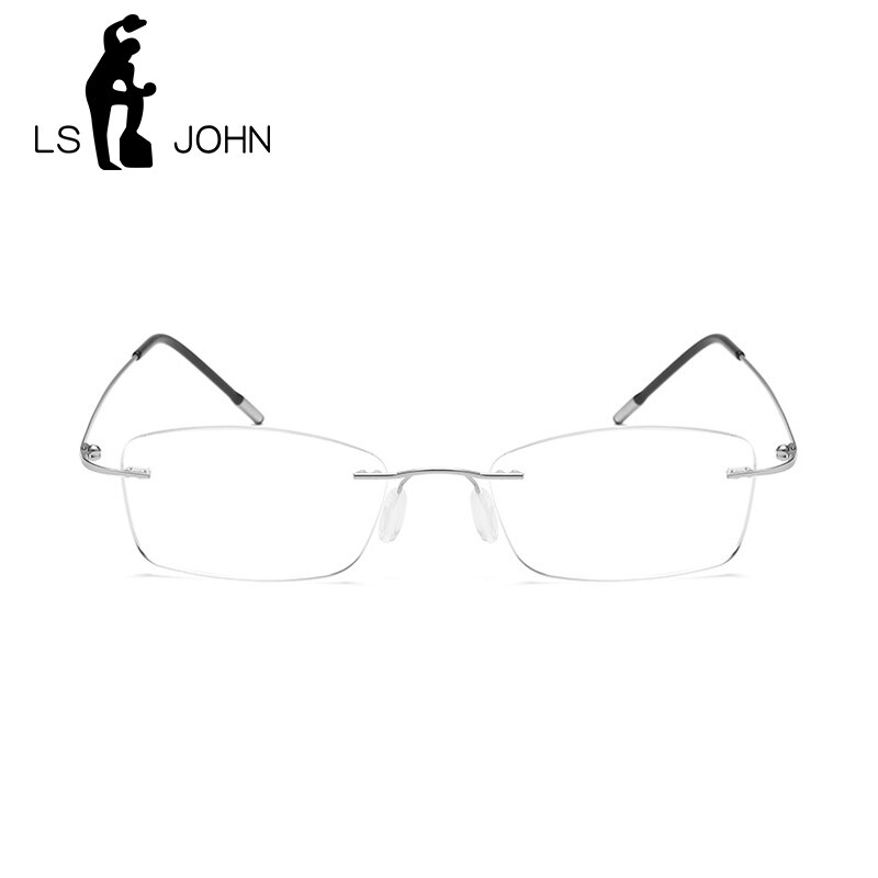 LS JOHN Memory – lunettes de lecture en titane pour hommes, Anti-rayons bleus, Anti-fatigue, presbytie, 1.0, 1.5, 2.0, 2.5, 3.0, 3.5, 4.0