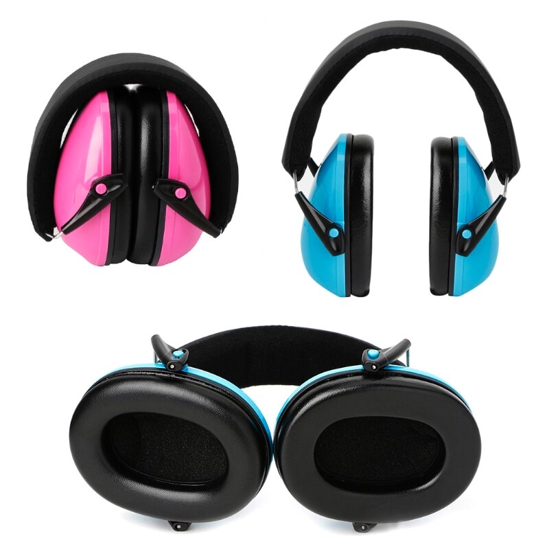Foldable Hearing Protection Ear Muffs Noise Cancelling Earmuff for Kids Child