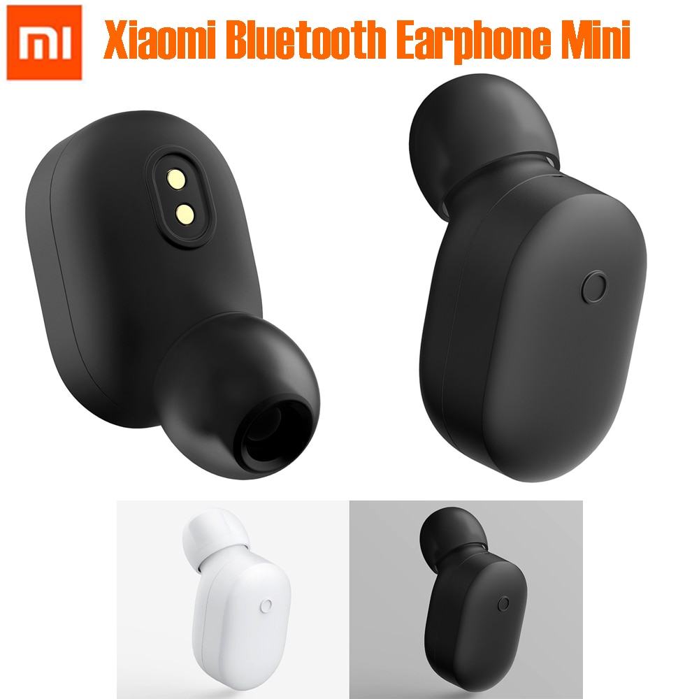 Originele Xiaomi Draadloze Bluetooth Oortelefoon Mini Headset Bluetooth 4.1 Xiaomi Mini Draadloze Oortelefoon Build-in Mic Handenvrij