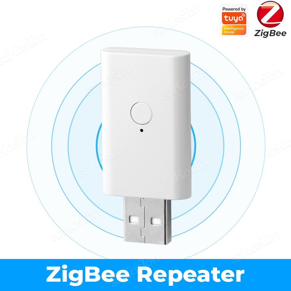 Tuya ZigBee Signaalversterker Signaalversterker USB-extender voor Smart Life Tuya APP Werkt met ZigBee Gateway Smart Home-apparaten