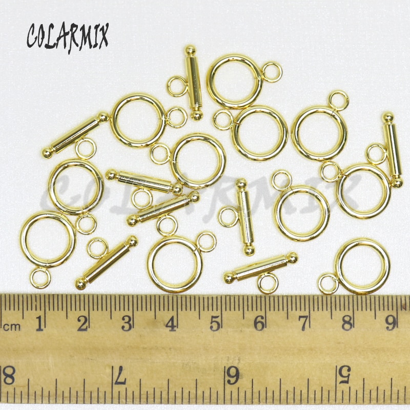20 stuks sluitingen voor sieraden maken, verkleuren niet, edelstenen sieraden bevindingen sluiting voor het maken van sieraden 9613