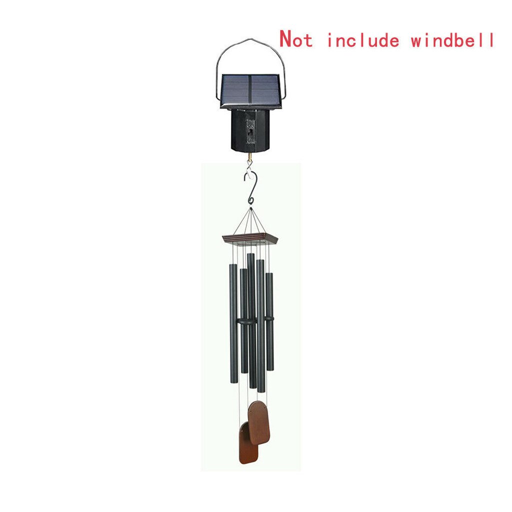 Black Solar Spinner Motor High Speed Large Torquemotor Electric Tool Electric Machinery Solar Wind Chime
