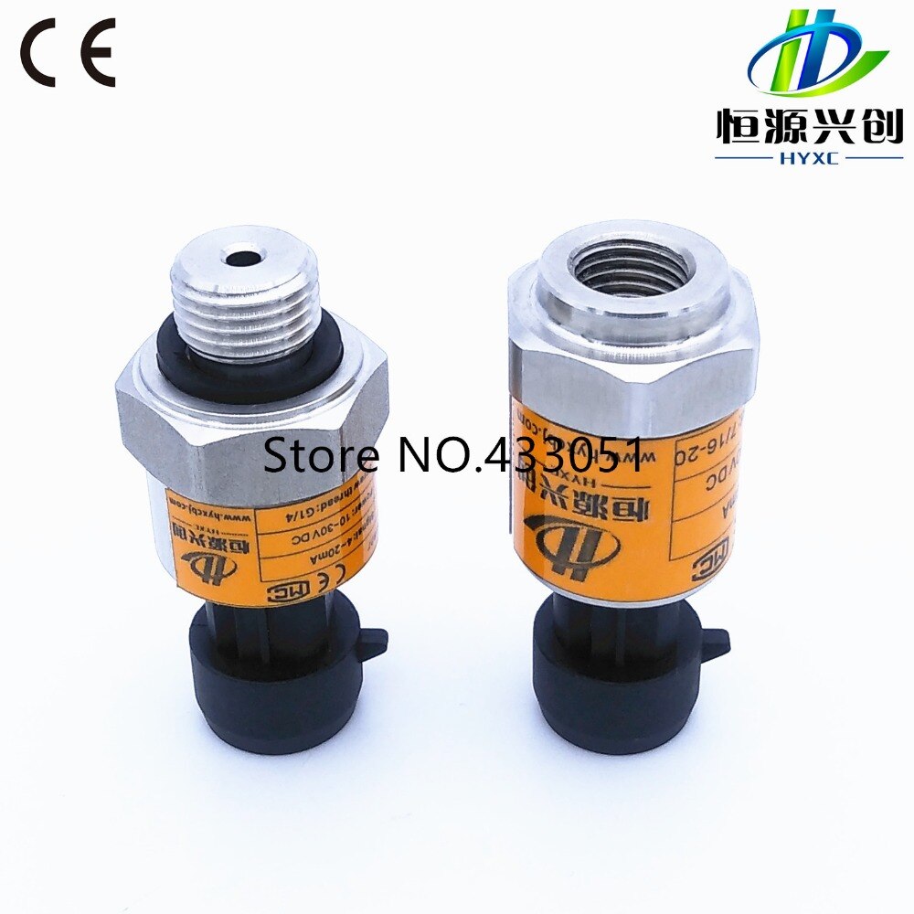 ; DC 5V G1/4;NPT1/4;1/8NPT Pressure Transducer; Accuracy 1%FS; Transmitter Sensor Stainless Steel Oil Air Water