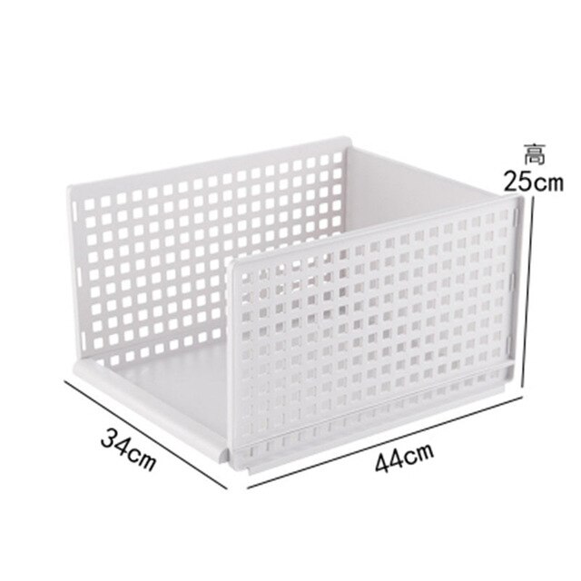 Foldable Drawer Closet Organizer Multifunction Separated Wardrobe Clothes Underwear Bra Socks Stackable Storage Box Home Items: A-L