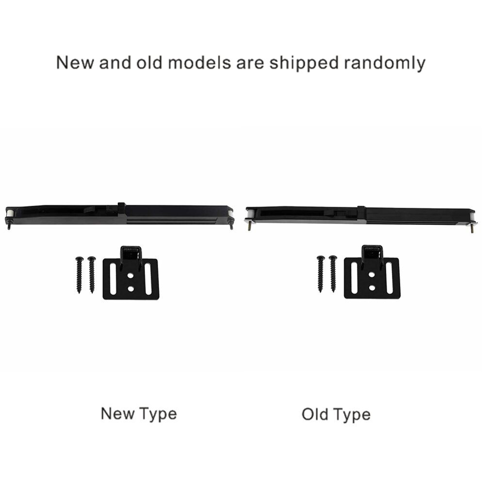 1Set Deur Slide Damper Soft Close Slides Schuifdeuren Schuur Deur Hardware Schuur Hout Schuifdeur Track Kit Puerta Corredera