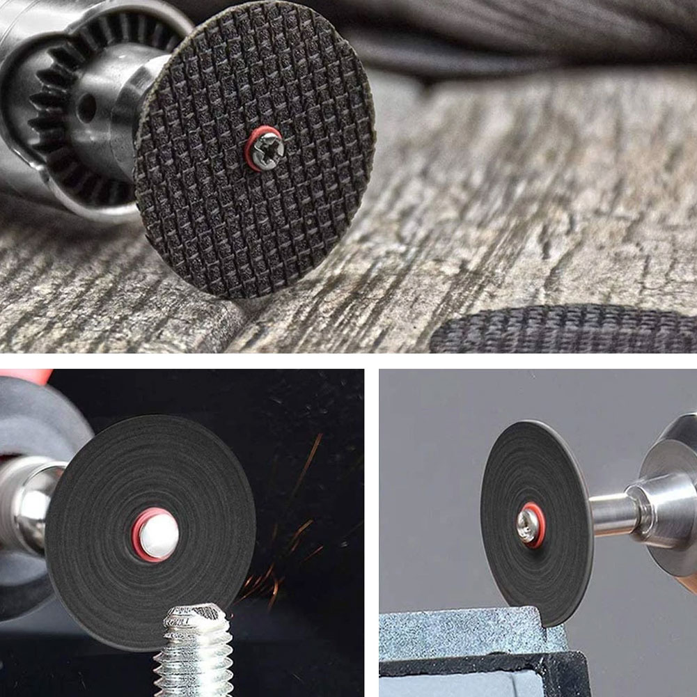 Disque de coupe en métal pour meuleuse Dremel, outil lointain, lame de scie circulaire, coupe de roue, disque de ponçage, outils de meule, 38mm, 10 pièces