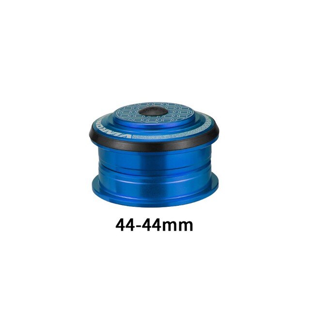 MTB Fahrrad Headset 34mm 44mm 1 1/8in-1 1/2in Rohr Rahmen Zu verjüngt Gabel Adapter Berg Straße Fahrrad Für Gerade Rohr Vorderseite Gabel: Blau 44x44mm