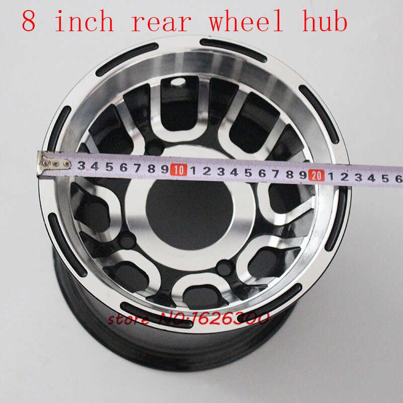 Lightning Shipment ATV Accessories Rear Wheel Hub 8 Inch Go-kart Off-road 4 Wheel Aluminum Rims High Performance