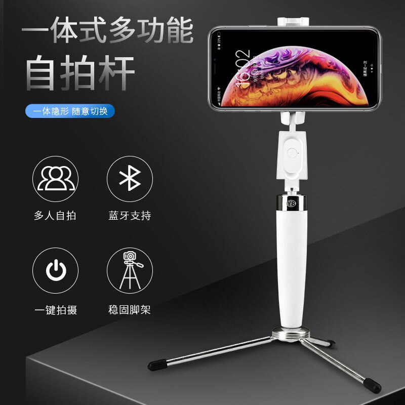 Stijl Statief Selfie Stok Bluetooth Universal Aluminium Mobiele Telefoon Live Fotoshoot Nuttig Product Statief Selfie Sti