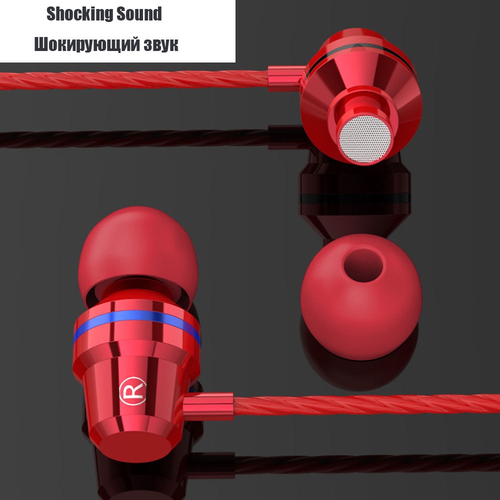 3pcs Noise-cancelling headphones wire Earphone Fresh 3.5mm In-Ear earphone USB Type C Earphones with Mic For Xiaomi huawei