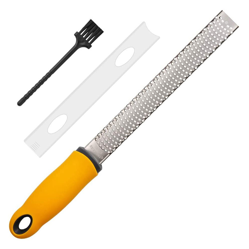 Citroen Zester Kaas Rasp Rvs Fine Blade Rasp Gember Chocolade Citrus Fruit Zester Slicer Keuken Koken Gereedschap