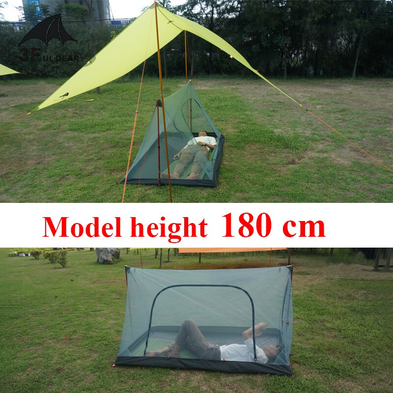 3F Gear outdoor summer tent HIKER ultralight one/two person inner camping tent