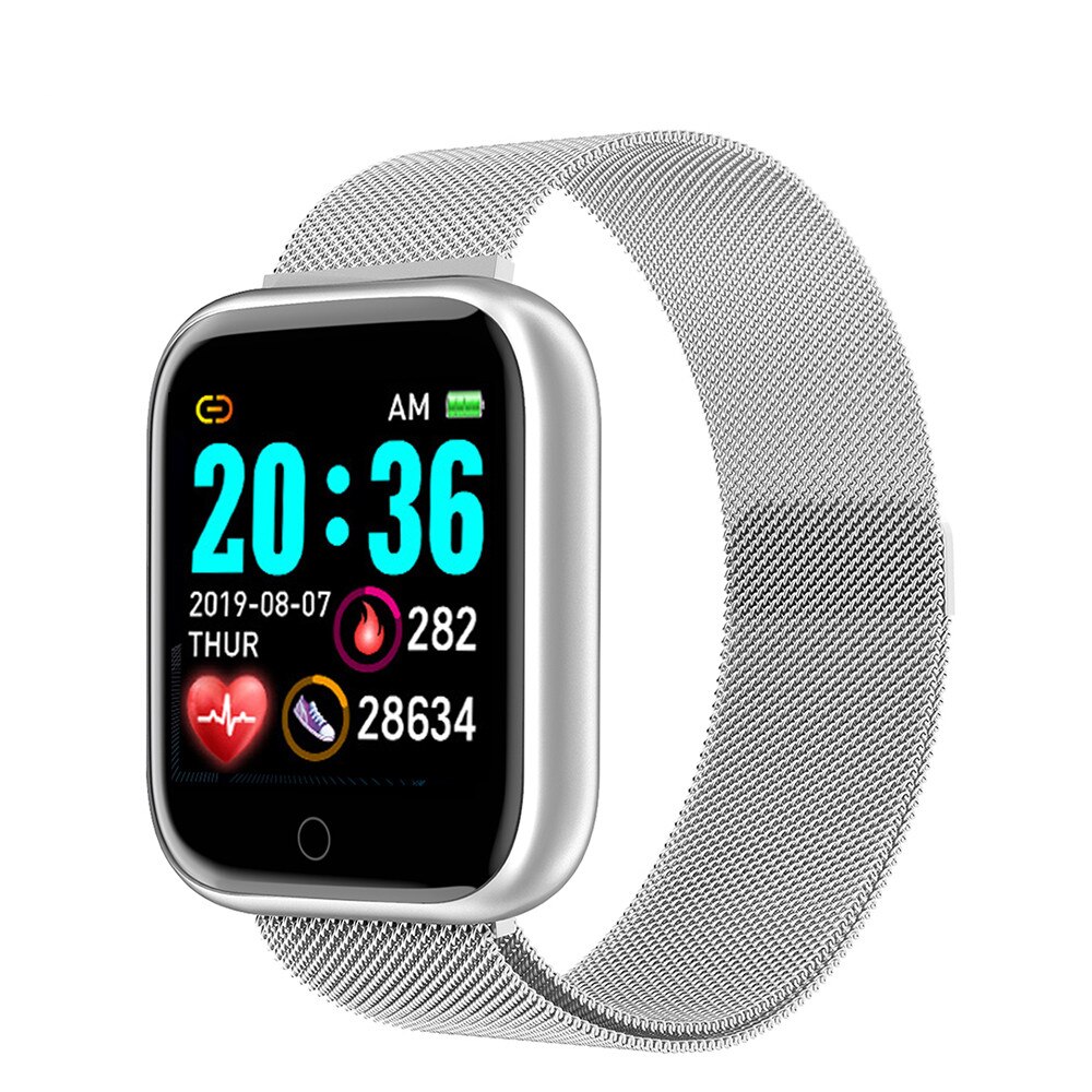 Smart Horloge Hartslag Bloeddruk Slaap Monitoring Band Waterdichte Sport Smartwatch Fitness Stap