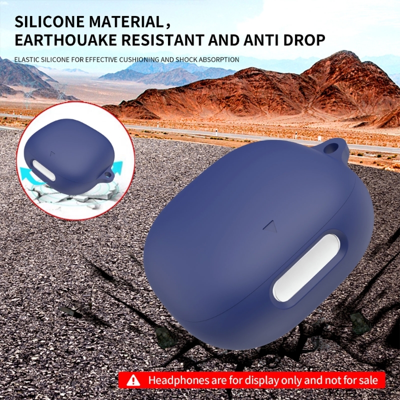 Estuche de transporte de silicona para auriculares Anker Soundcore Liberty 4 Pro, funda protectora resistente a los arañazos y a prueba de arañazos