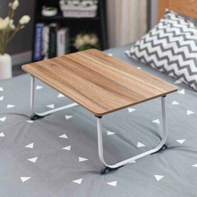 Simple Folding Lazy Bay Window Desk Bedroom Laptop Table Bed Table Student Dormitory Upper Table: Sparks Fy 4