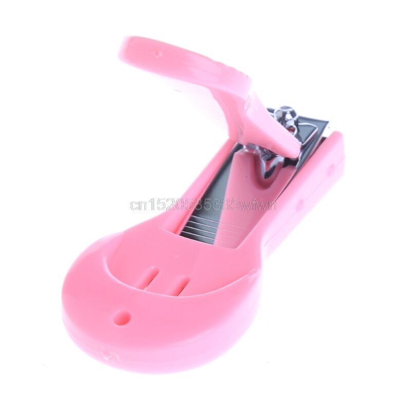 Baby Sicher Nagel Clipper Cutter Trimmer Scissor Maniküre Für Infant Neugeborenen Farbe Zufällig # HC6U #