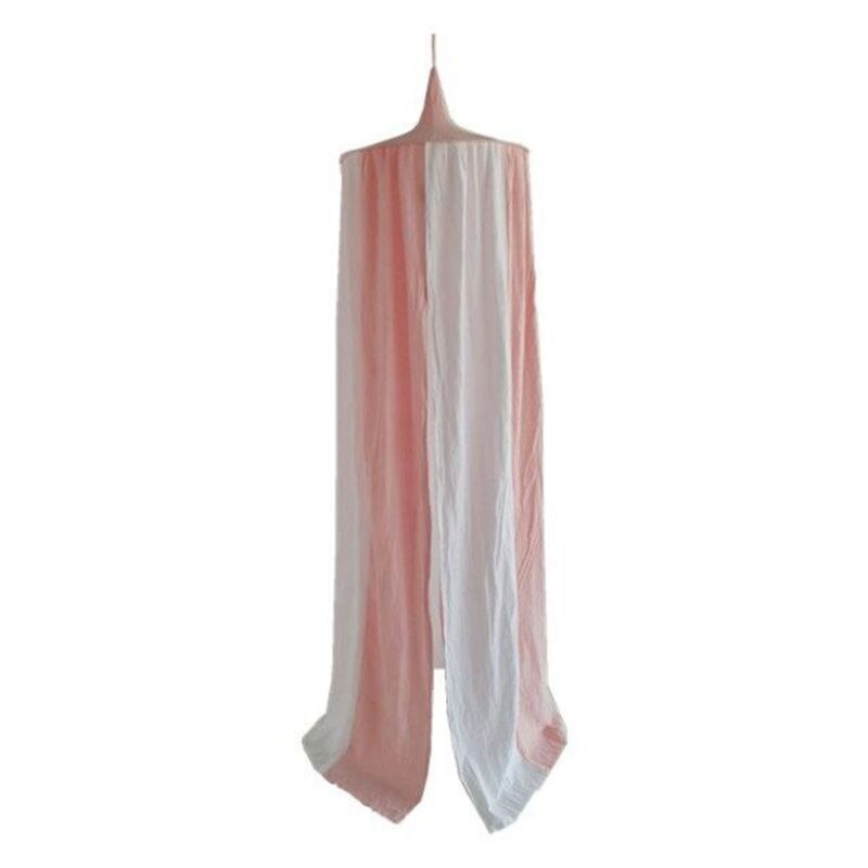 nordico Del bambino di colore Blocco Baldacchino Tenda di Zanzara Maglia cupola Presepe Letto Appeso Copriletto Tenda Della Principessa Biancheria Da Letto per Bambini