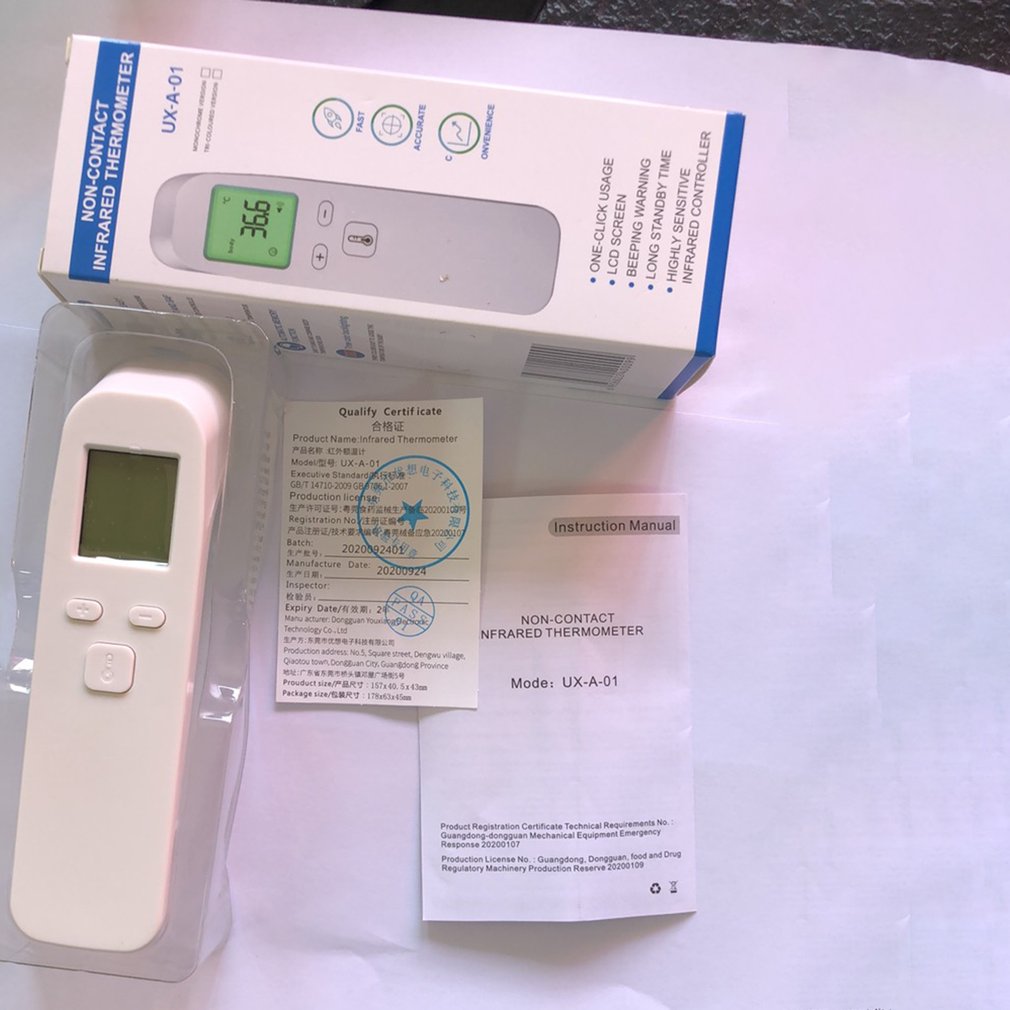 Digital Thermometer Thermal Imager Infrared Thermometer For Body Termometro Weather Station Hygrometer IR Temperature Sensor