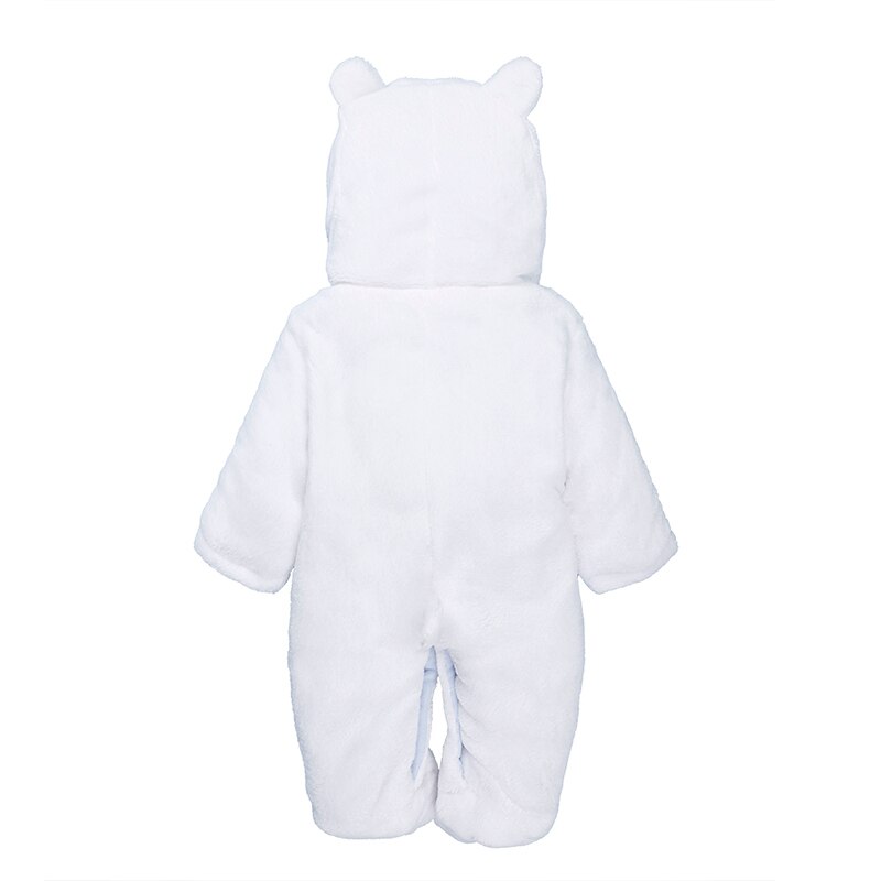 Vêtements d'hiver pour -né | Combinaison en laine chaude, une pièce, bebes 0-12M, combinaison à capuche, motif animal mignon pour bébé garçon et fille