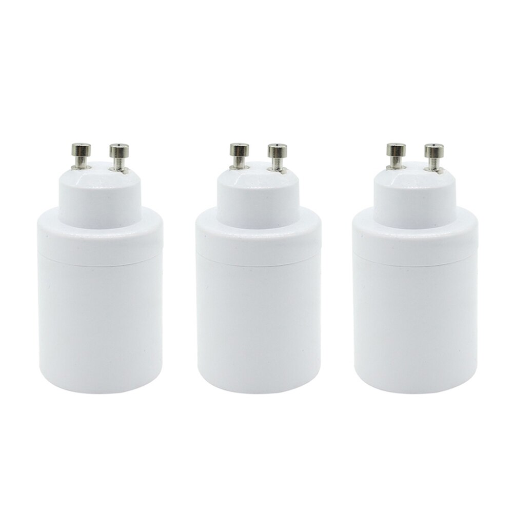 GU10 Om E26/E27 Adapter GU10 Bajonet Basis Om E26/E27 Schroef Bulb Socket Adapter Converter 3-pack