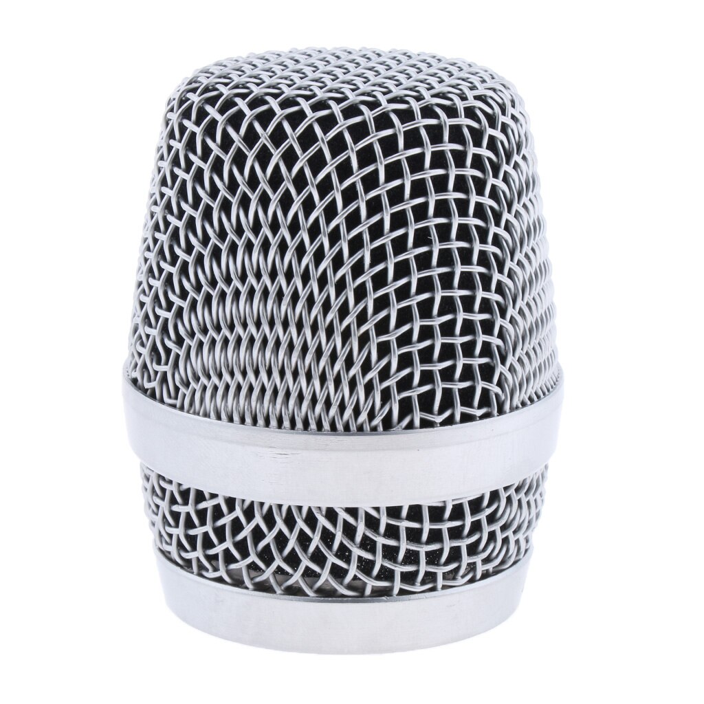 Steel Mesh Microphone Mic Grille Head for Microphone Replacement Parts