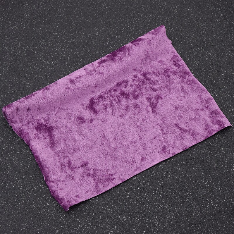 A4 21 x 29cm fløjlsstrækstof til kjolebeklædning blødt syningsstof stof gør-det-selv patchwork hjemmetekstilmaterialer
