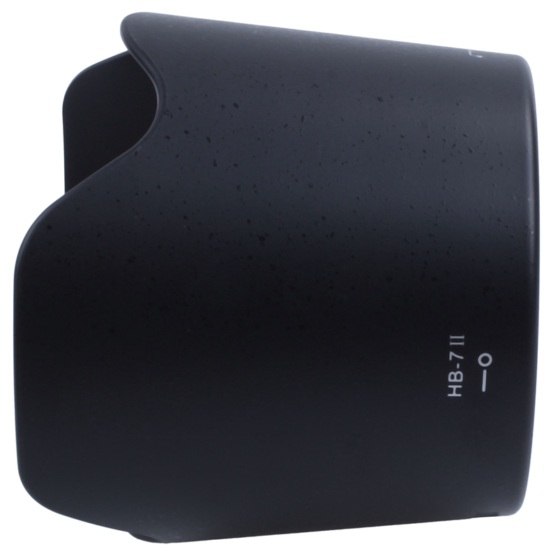 2X HB-7 II Plastic Petal Lens Hood For Nikon Af Nikkor 80-200Mm F/2.8D Ed Lens Black
