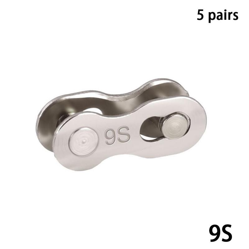 5 Pair Bike Chain Quick Link Mountain Bicycle Bike Chain 10 11 Connector For 6 Connecting 8 7 Speed Quick Link Master 9 Mis C5R3: 9