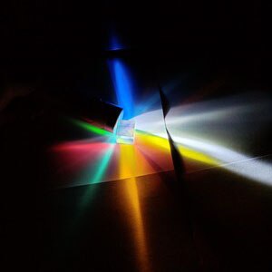 22Mm Cubic Wetenschappelijke Cube Optische Prisma Fotografie Van Tetraëdische Prisma Regenboog Glas Licht Kubus Kleur Splitting Prisma