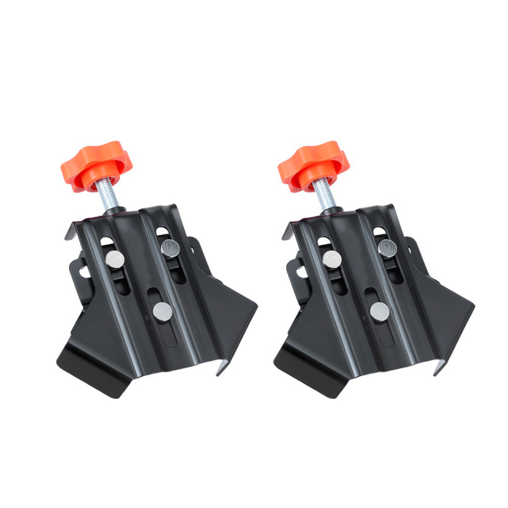 1/4 st 90- graders hörnklämmor för träbearbetning, snabbjusterbara, fjäderbelastade träbearbetningsklämmor, skåp, fotoinramning: Beige