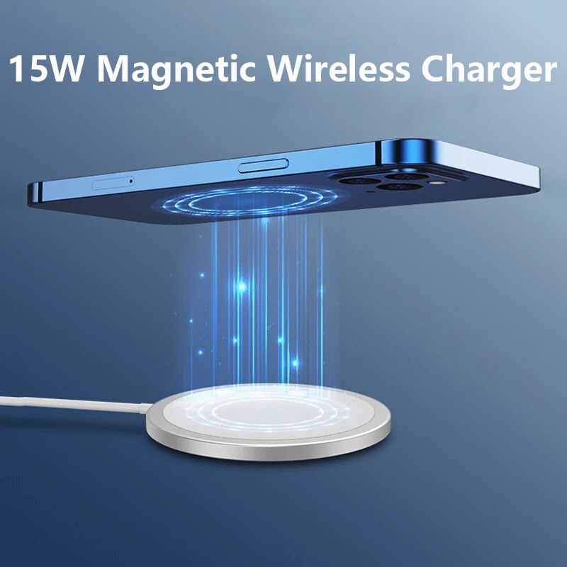 2 in 1 15W Magnetische Drahtlose Ladestation Für Apfel iPhone 12 Profi Max Uhr Macsafe Duo Ladegerät Pad faltbare Qi Ladung Dock: Weiß