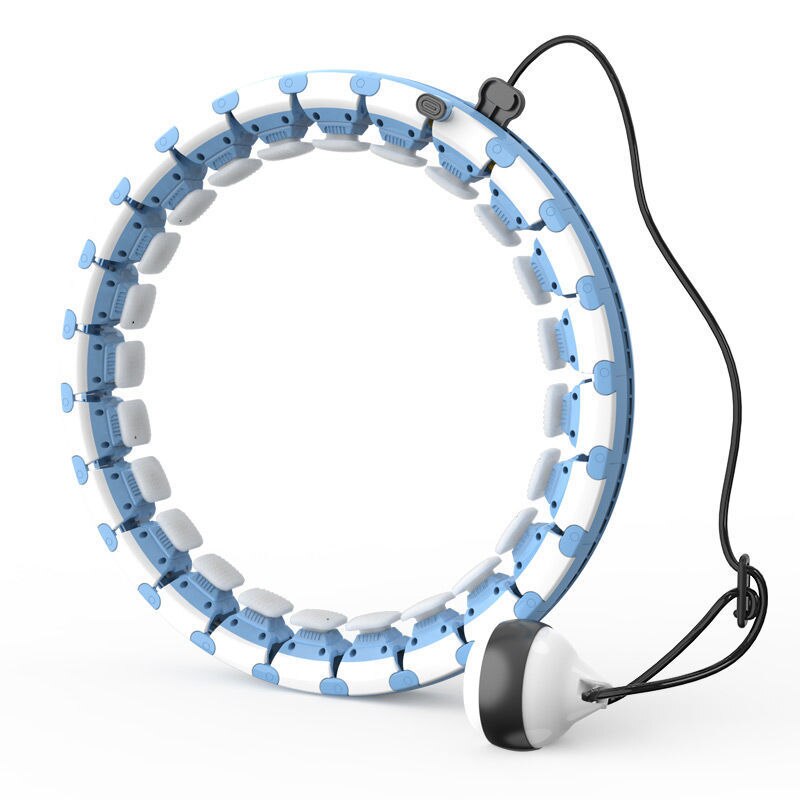 Vita addominale Smart Sport Hoops staccabile regolabile auto-spinning Hoop sottile esercizio palestra attrezzature per il Fitness allenamento a casa