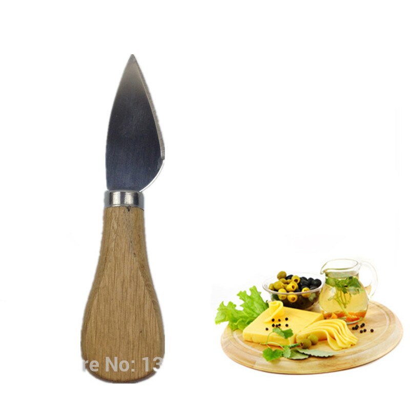4 st knivar brädeset ek skaft ostkniv kit kök matlagningsredskap ostgaffel knivar kökstillbehör
