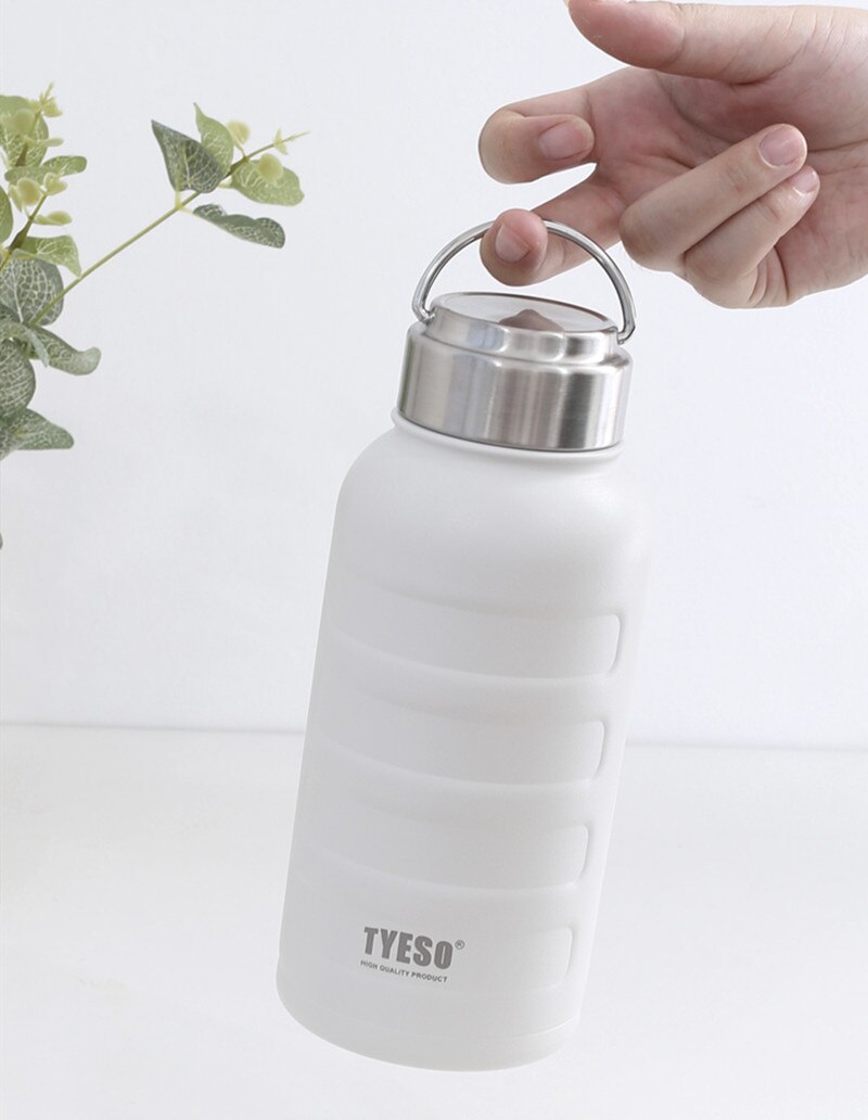 750ml/1000ml podwójny kubek termiczny ze stali nierdzewnej przenośny termos sportowy kreatywny kubek termiczny o dużej pojemności