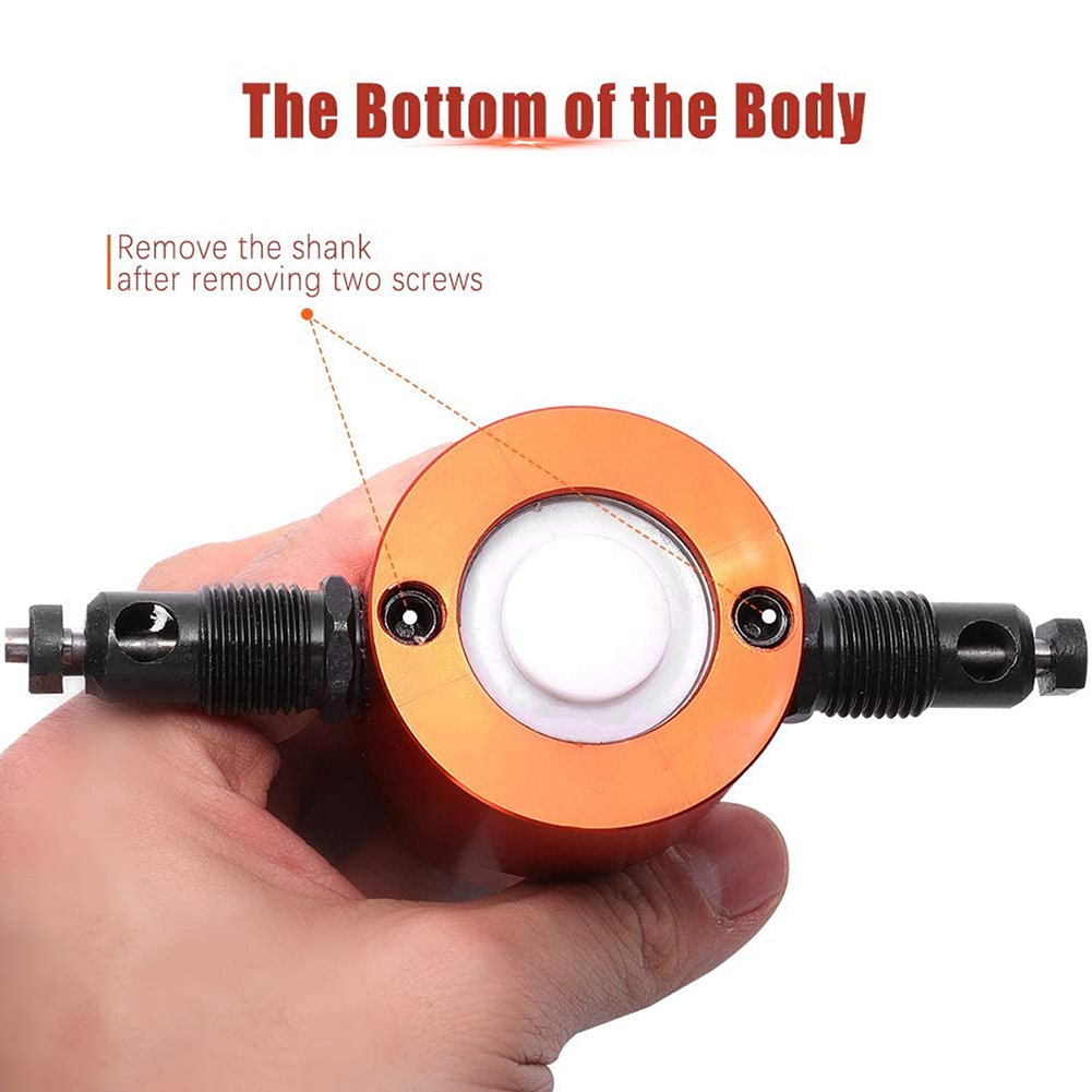 360 Degrees Cutting Head Rotation Electric Sheet Metal Nibbler Cutter w/Wrench for Household Metal Easily Handle Parts