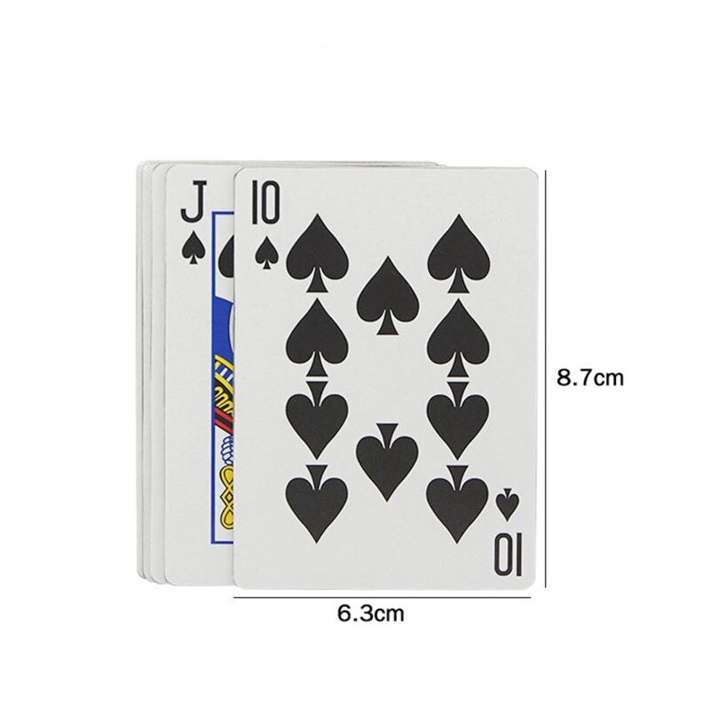 5pcs Metal Playing Card, Flying Card, Dart Magic Toy Tricks Props