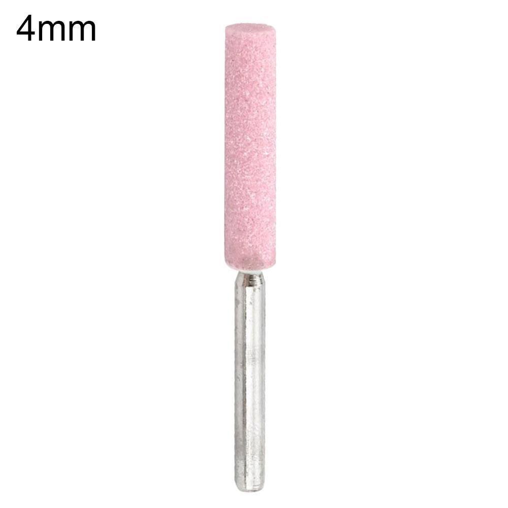 10 stk/sæt kædesav slibning slibesten bits fil roterende værktøj 4.8mm dele udskiftningsværktøj tilbehør: 4mm