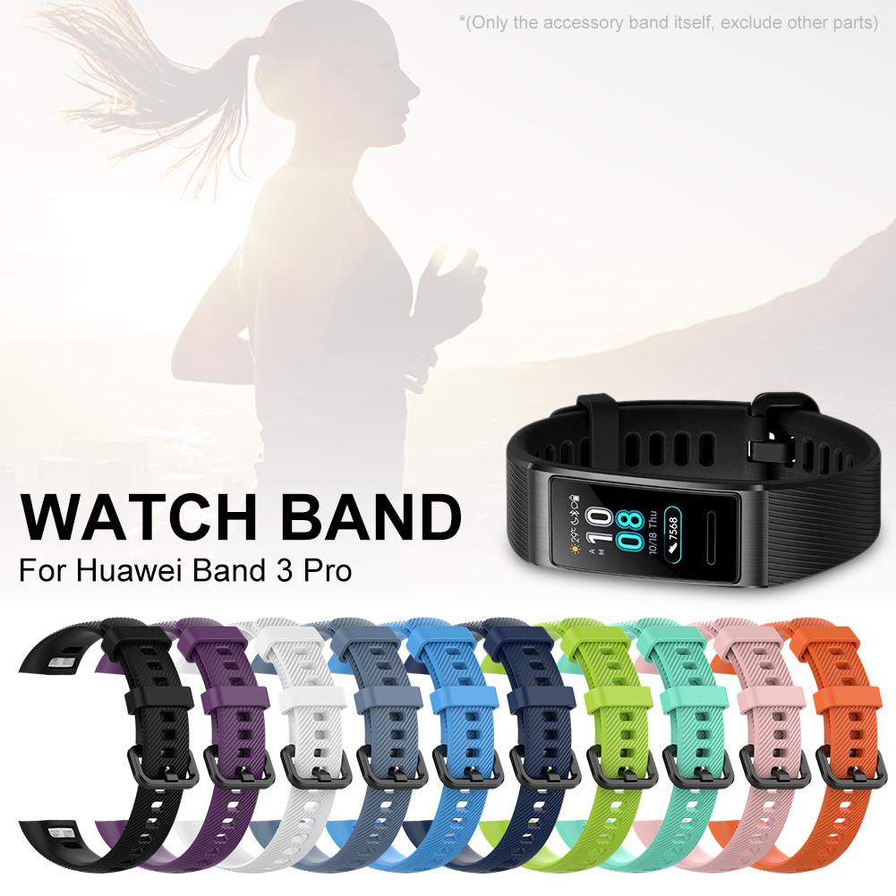 ! Uhr Band für Huawei Band 3 Pro Silikon Armband Handgelenk Strap Ersatz Armband für Huawei Band 3