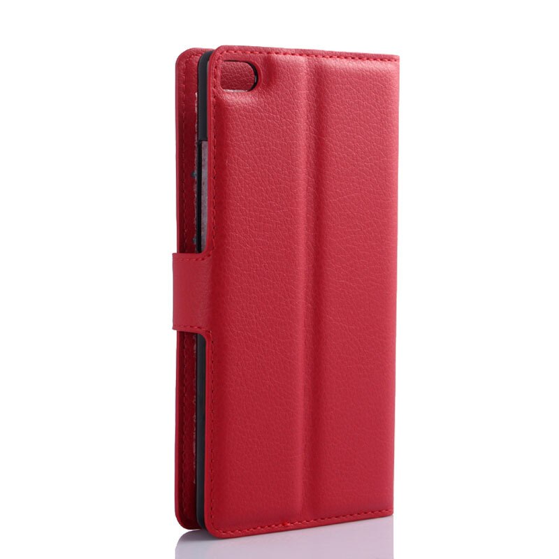 Mobile Case For Huawei Huawey P8 Lite p8Lite ALE-L21 DS Wallet Leather Cover for Huawei P8 MINI Phone Funda Capas Coque Carcasa: red