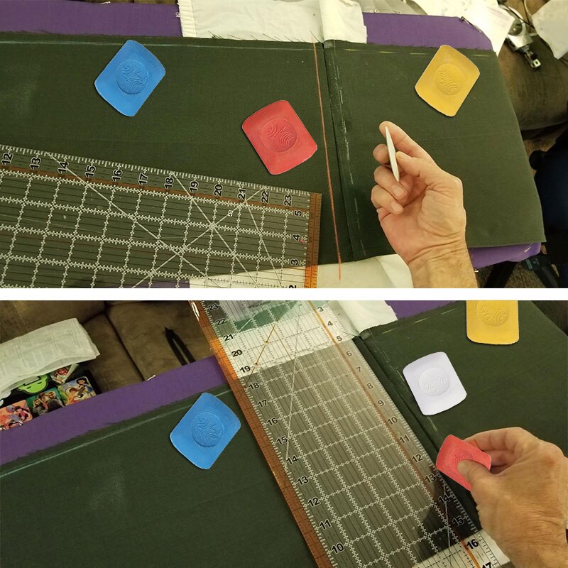 10 Stks/doos Mix Kleur Uitwisbare Kleermaker Krijt Naaien Krijt Kleermaker Stof Krijt Voor Maken Naaien Accessoire